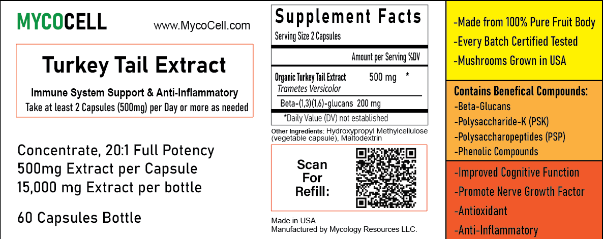 Turkey Tail Extract Capsules